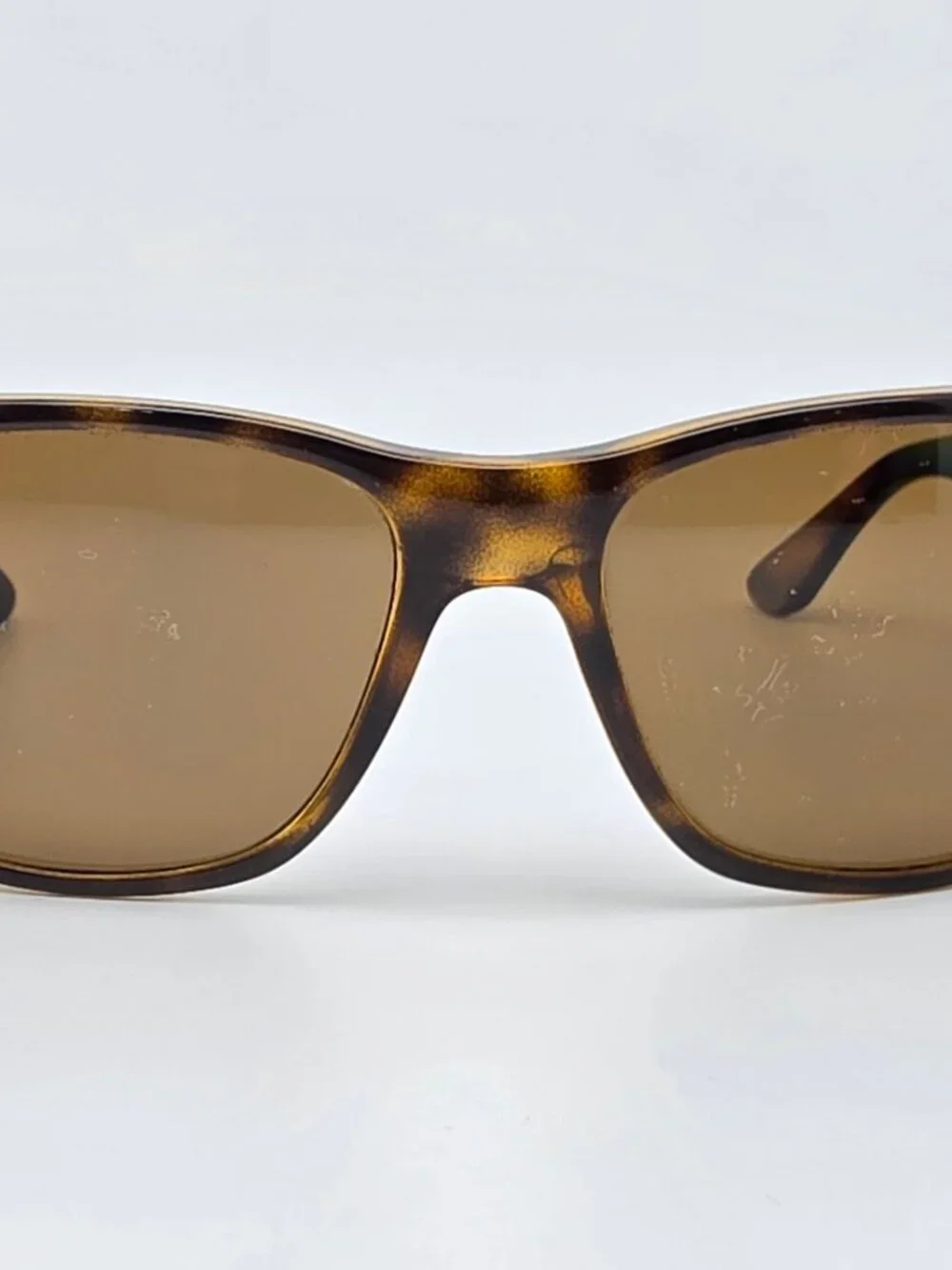 Ray-Ban RB4181 710/83 Havana Frame Polarized Brown Lens Sunglasses w/ Case Italy